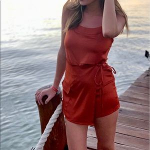 Satin Romper